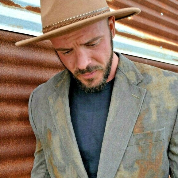 Ralph Lauren tie dyed camo Suit coat blazer jacket L XL tan gray brown black 44 - Picture 11 of 13